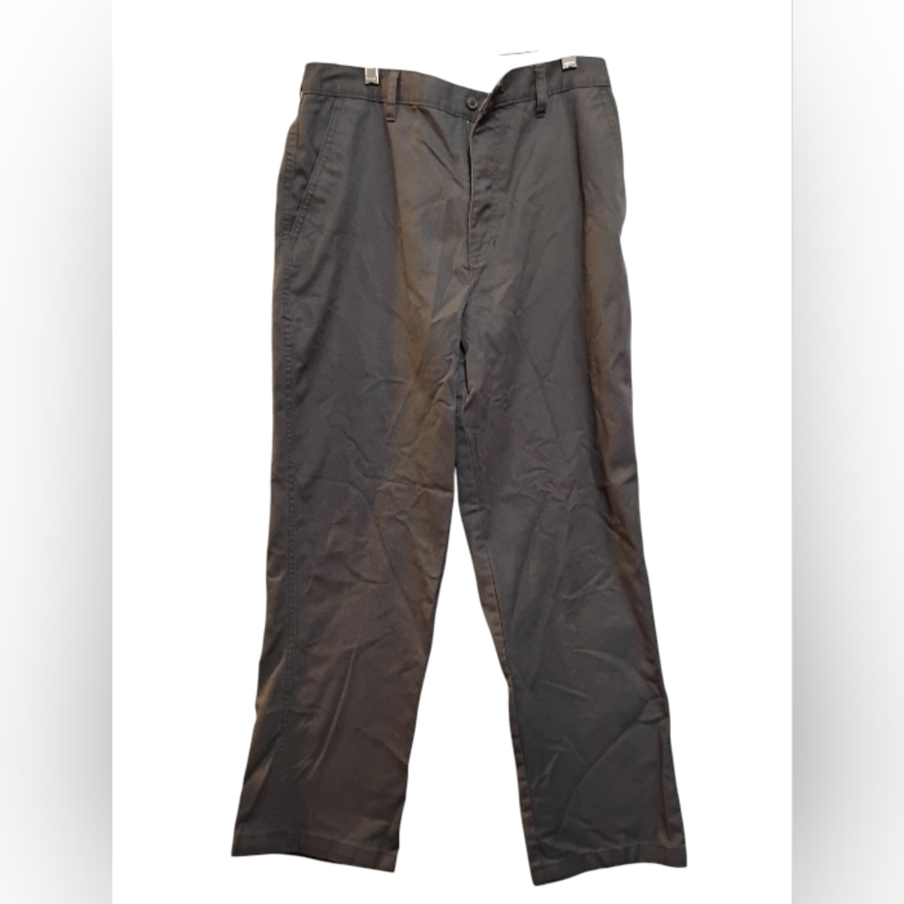 Men's Gray Pants DAVID TAYLOR COLLECTION 60%Cotton 40%Polyester 34x29